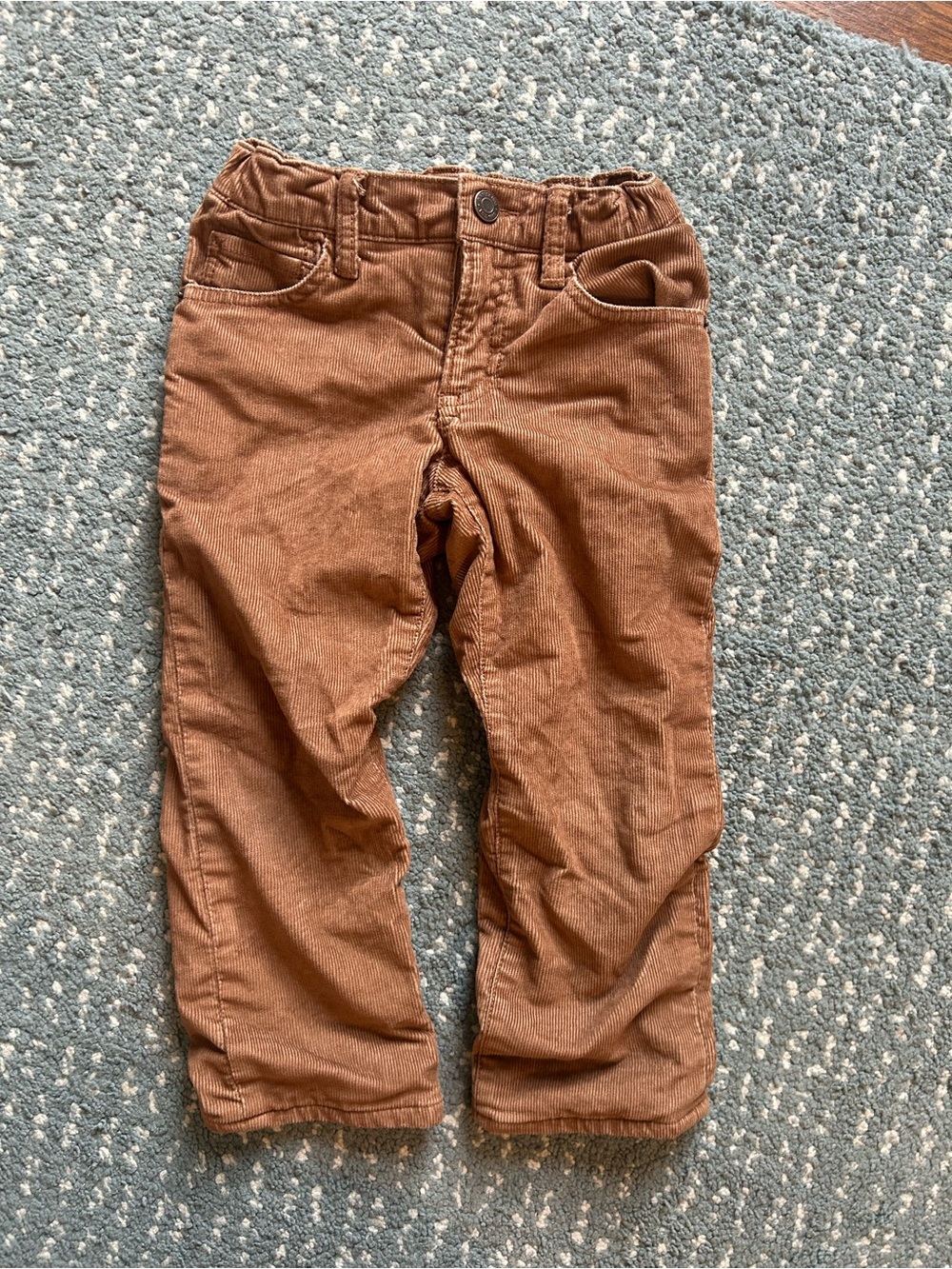 GAP Kids Corduroy Pull-On Pants in Rust Brown